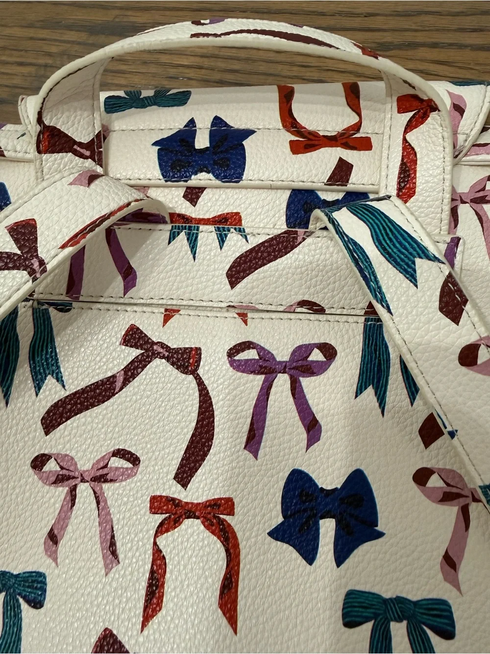 Vera Bradley faux leather Backpack